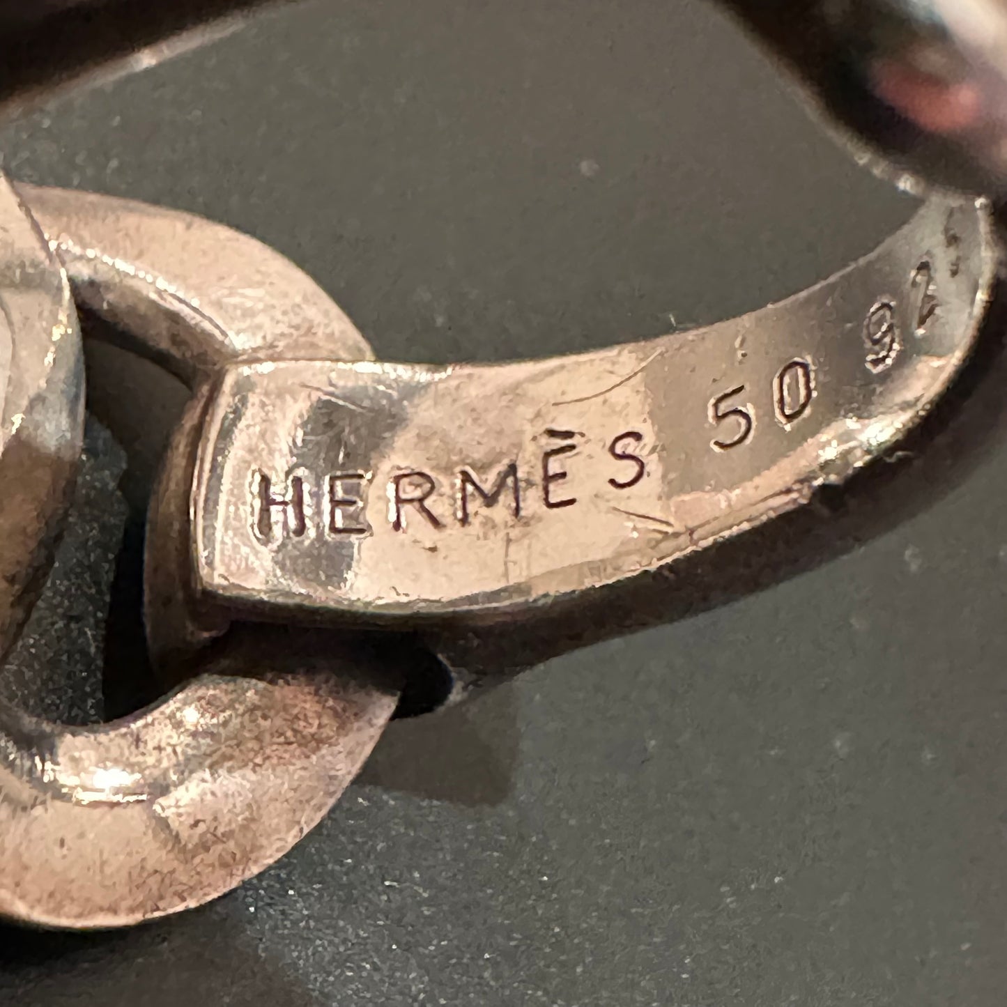 90s Hermès ring vintage 925