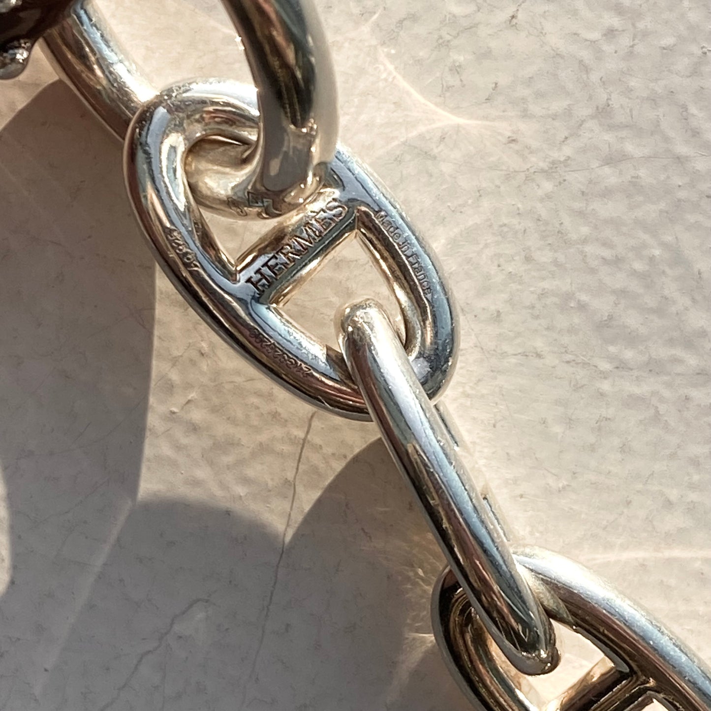 Hermès Chaine d'ancre bracelet GM 13 SV925