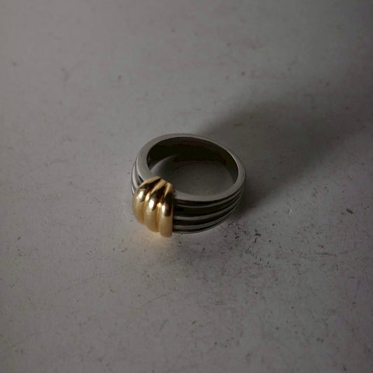 80-90s Vancleef&arpels Ring vintage 750 iron