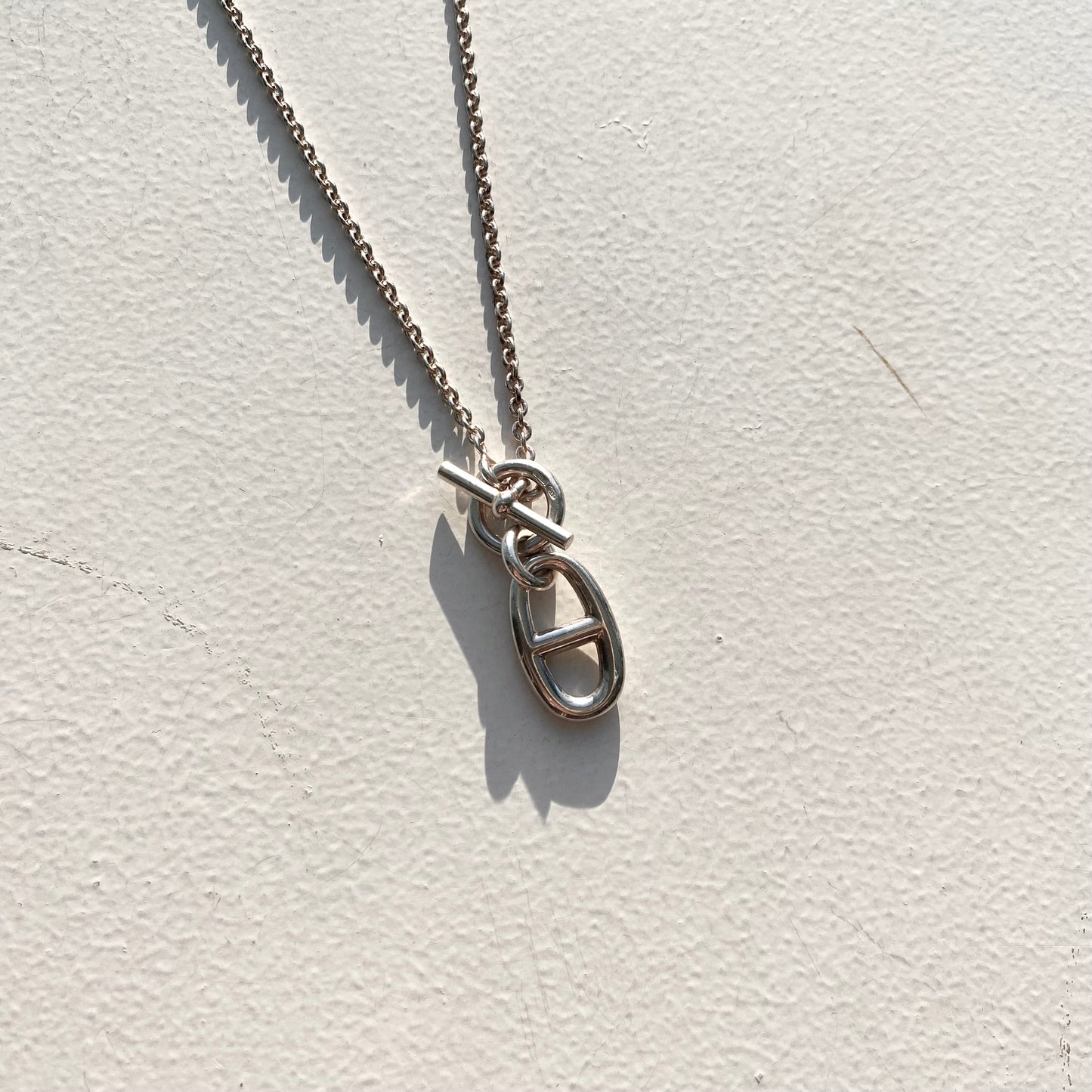 Hermes Chaine d'ancre necklace vintage SV925