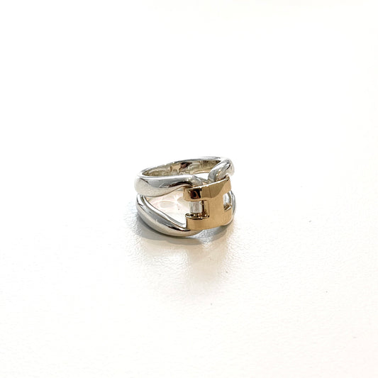 90-00s Hermès History ring vintage 925 750