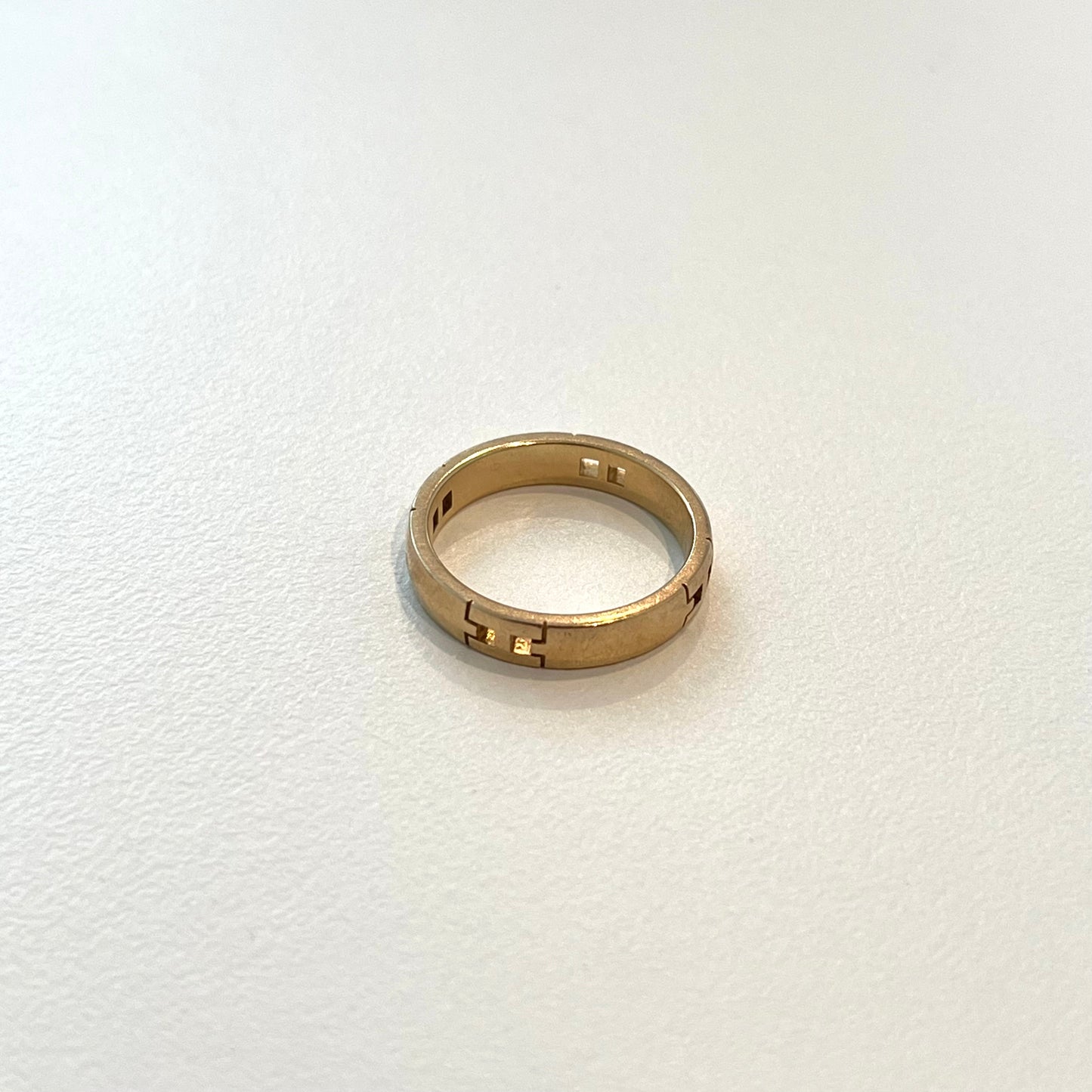 90-00s Hermès Hercules ring vintage AU750 49