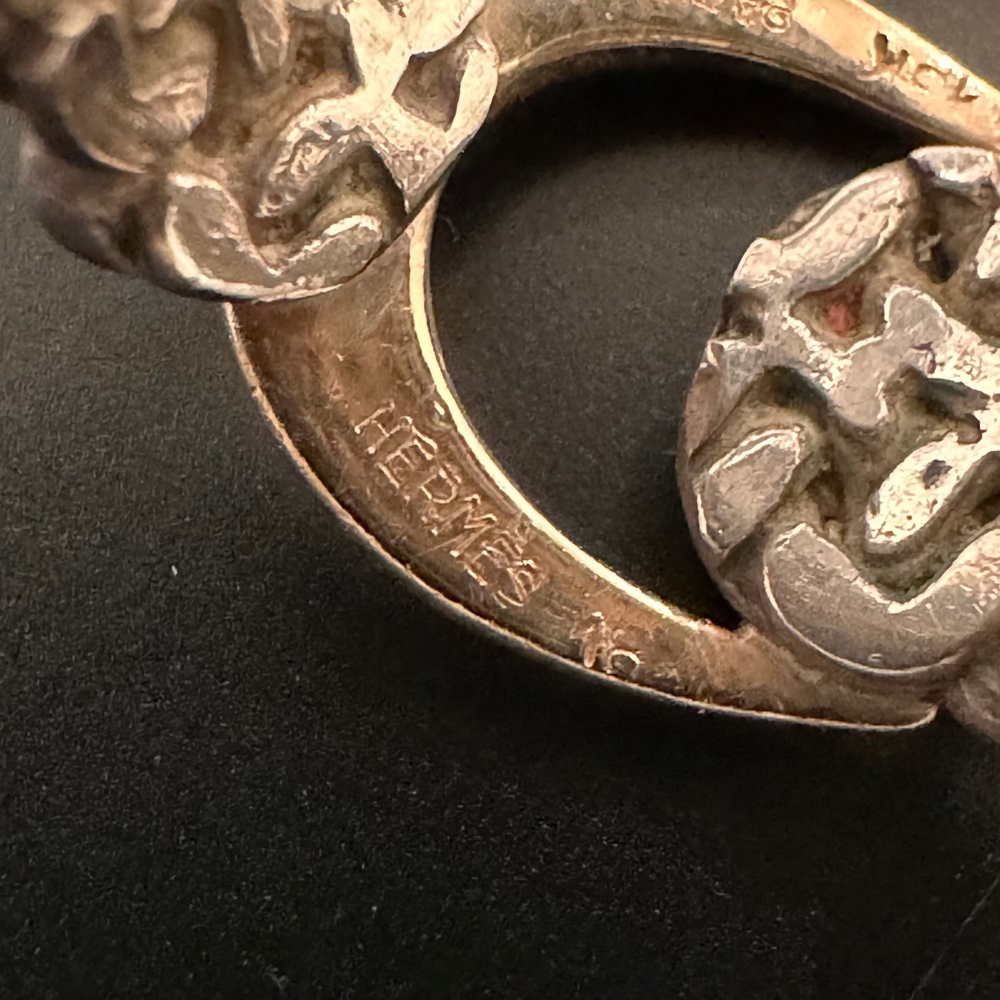 60s Hermès Sangle de ring 925 750