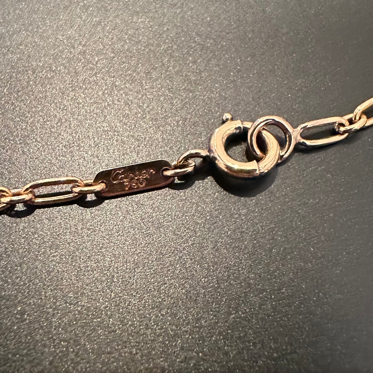 80s Cartier necklace vintage 750