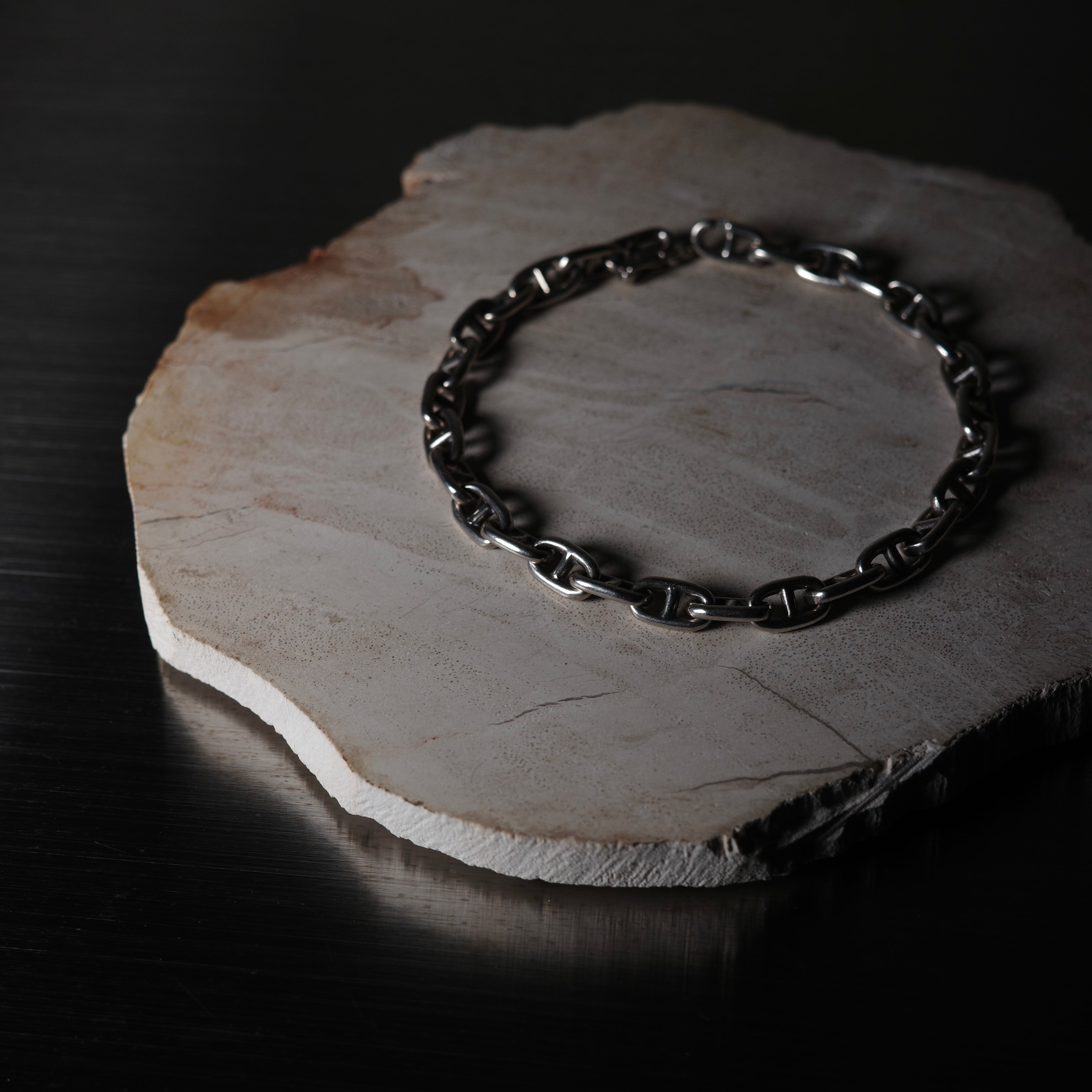 70-80s Hermès Chaine d'ancre bracelet TPM エルメス