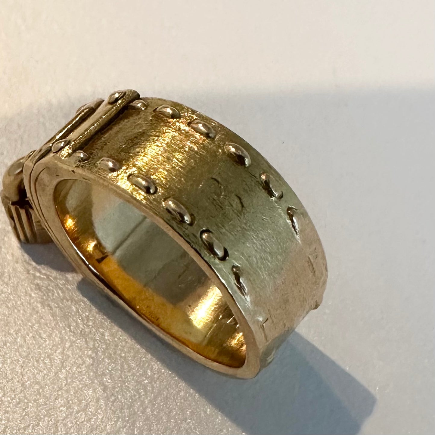 90-00s Hermès Kelly ring vintage 750