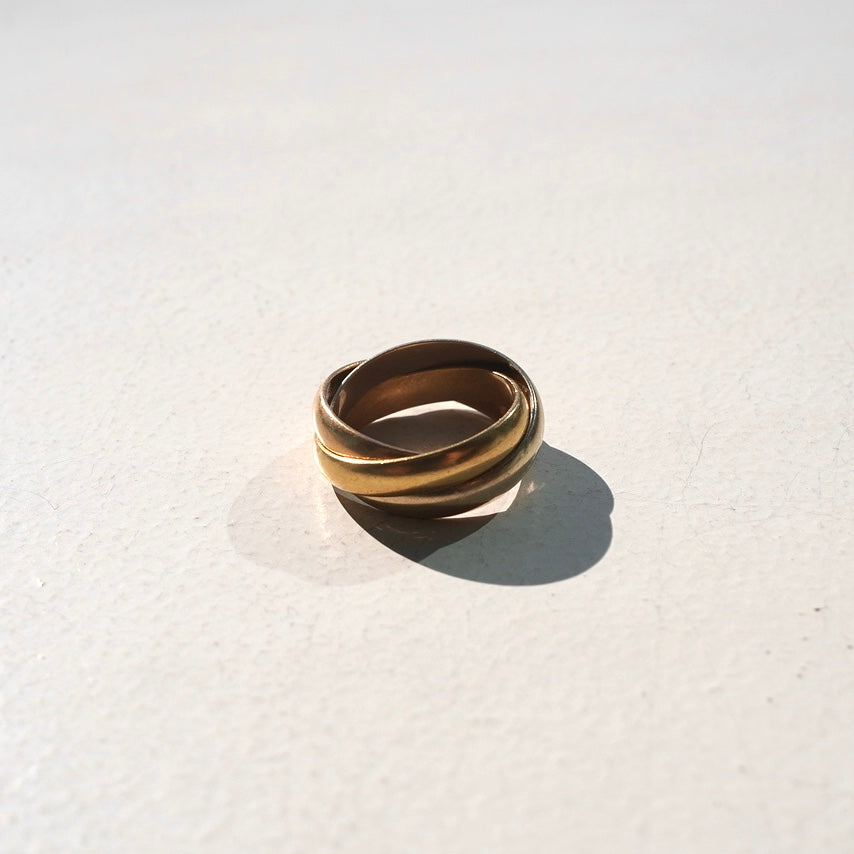 80s Cartier Trinity ring vintage 750