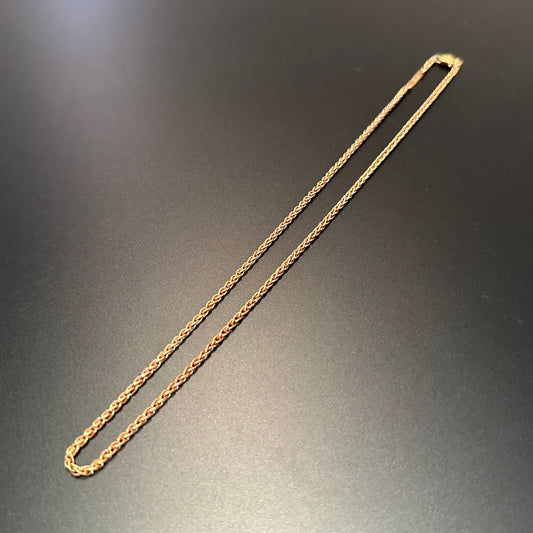 91s Cartier necklace vintage 750