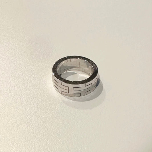 90s Hermès Kilim Ring vintage 750