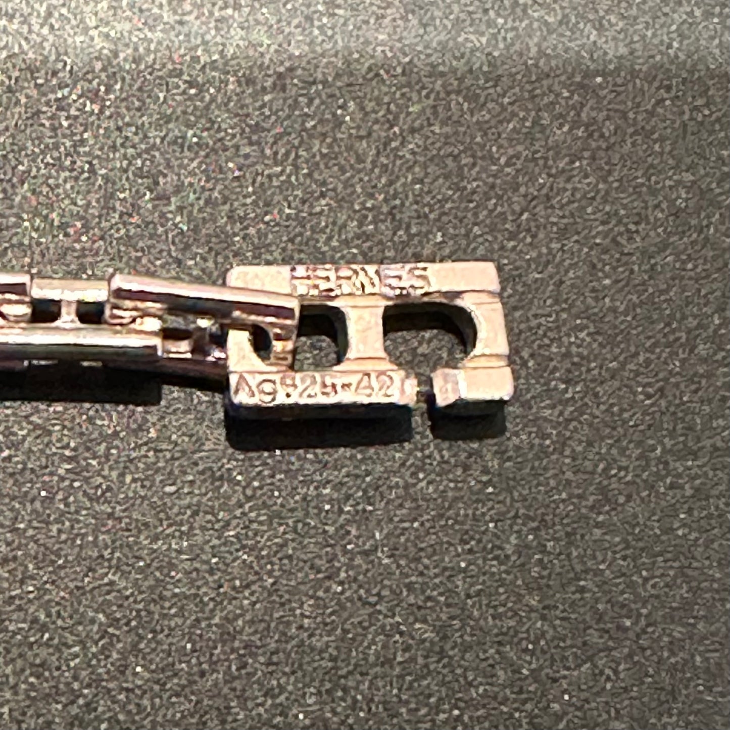 90s Hermès Hercules PM necklace vintage SV925 42cm