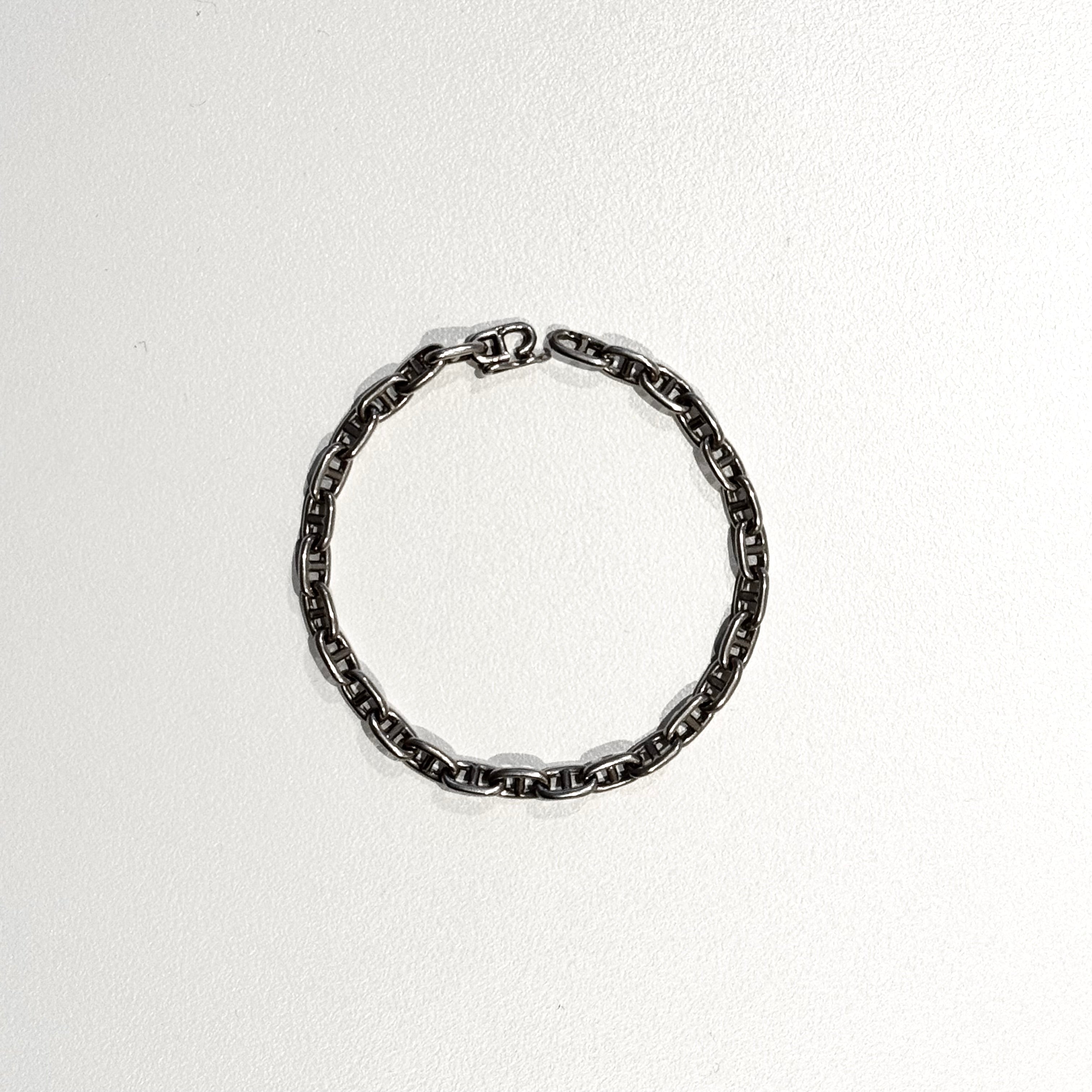 70-80s Hermès Chaine d'ancre bracelet TPM エルメス