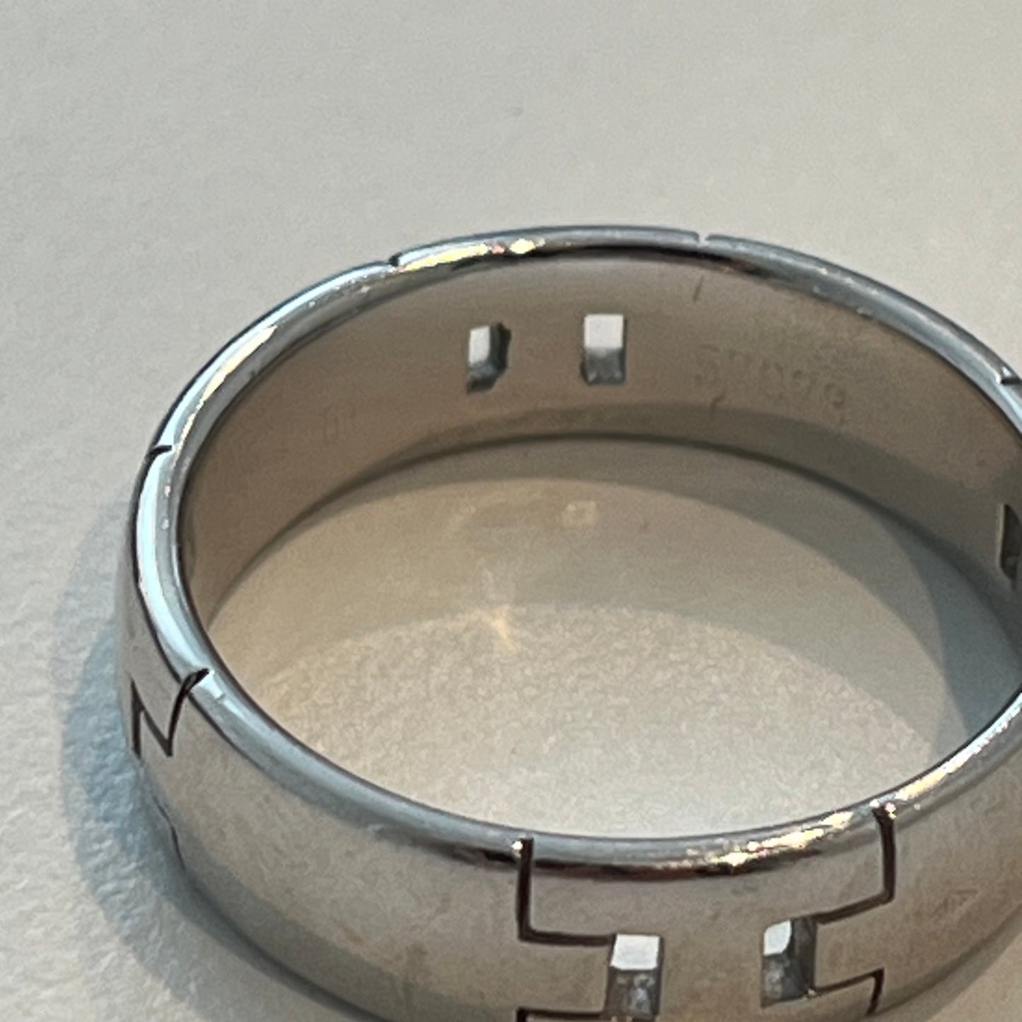 90-00s Hermès Hercules ring vintage AU750 61