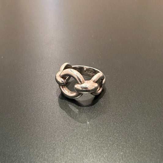 80-90s Hermès Frontail ring vintage 925