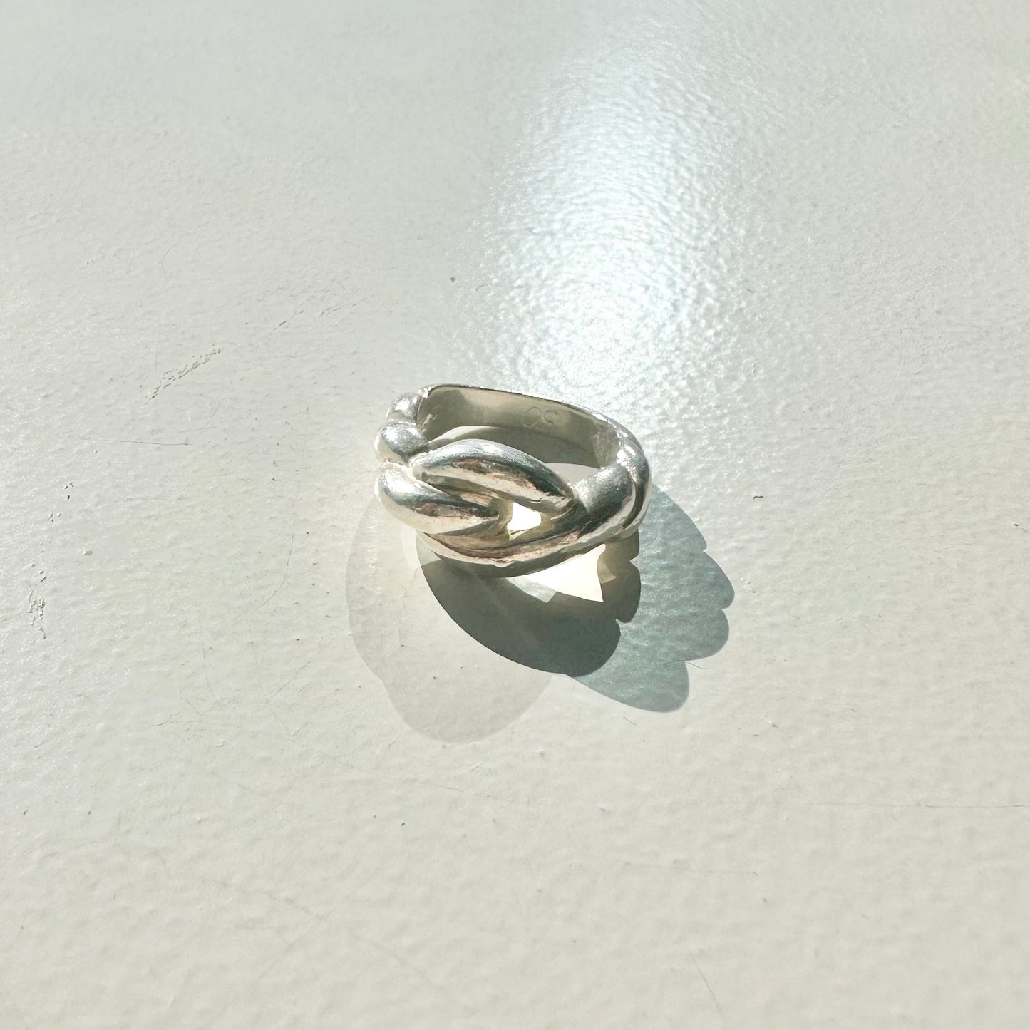 80s Hermès Torsard Ring vintage SV925 50