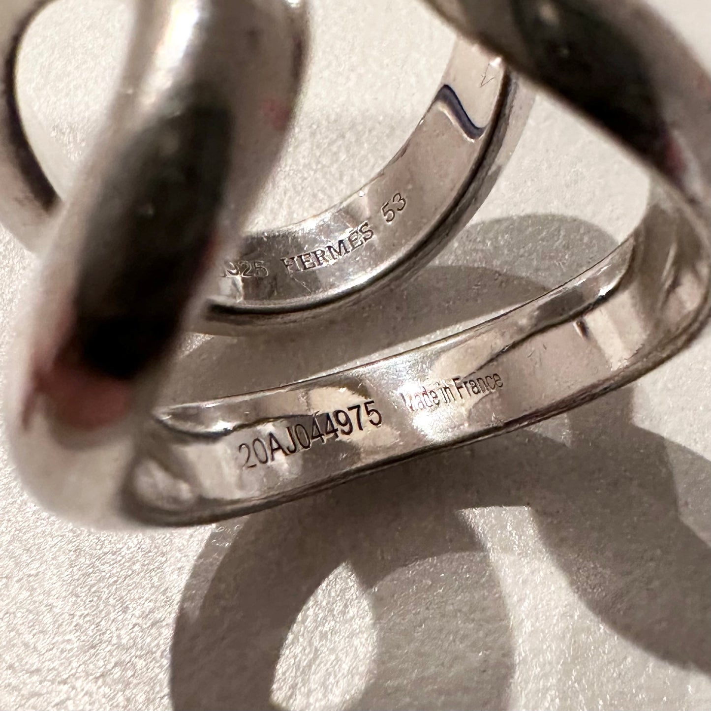 Hermès Lima GM ring SV925 53