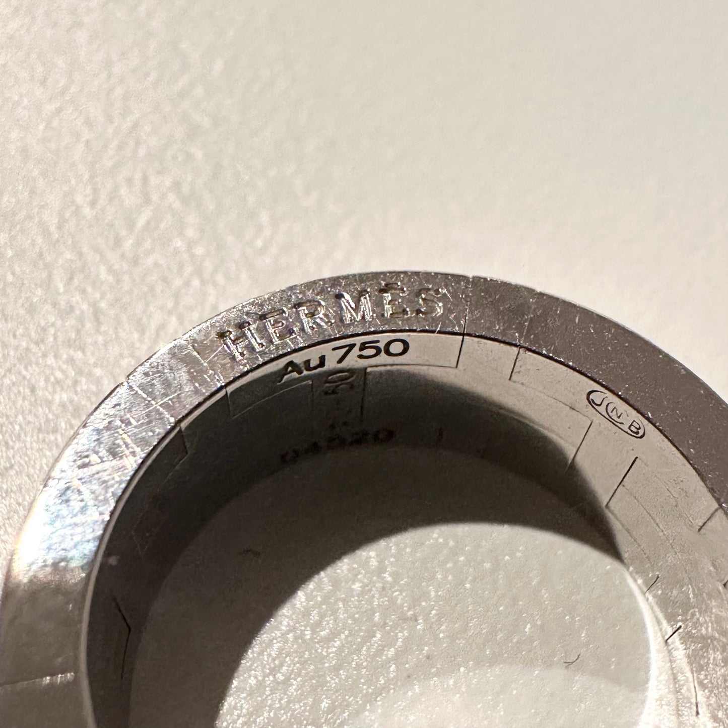 90s Hermès Kilim Ring vintage 750