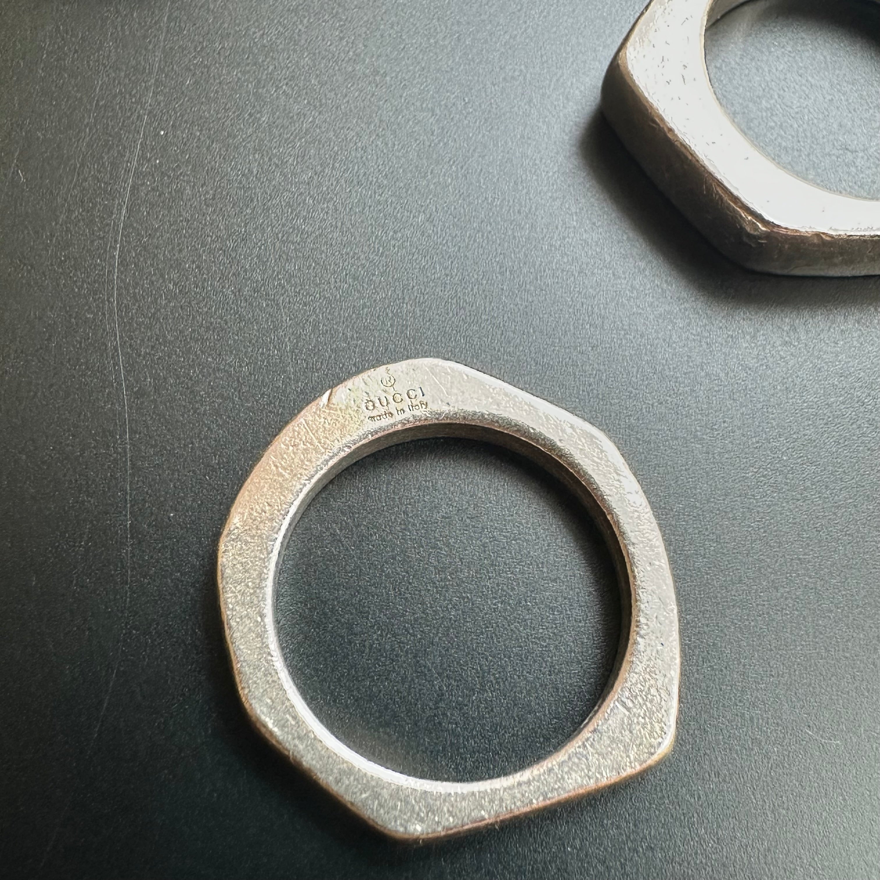 90s GUCCI vintage ring グッチ ヴィンテージ 3連 リング トムフォード