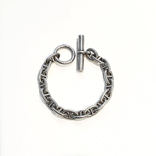 80s Hermès Chaine d'ancre bracelet MM16