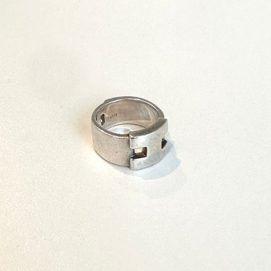 00s Hermès Hercules ring vintage 925