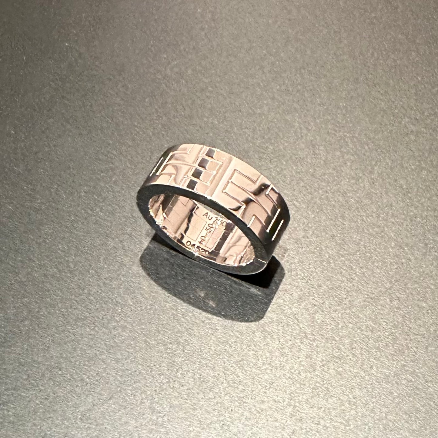 90s Hermès Kilim Ring vintage 750