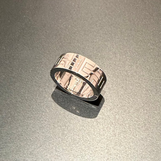90s Hermès Kilim Ring vintage 750