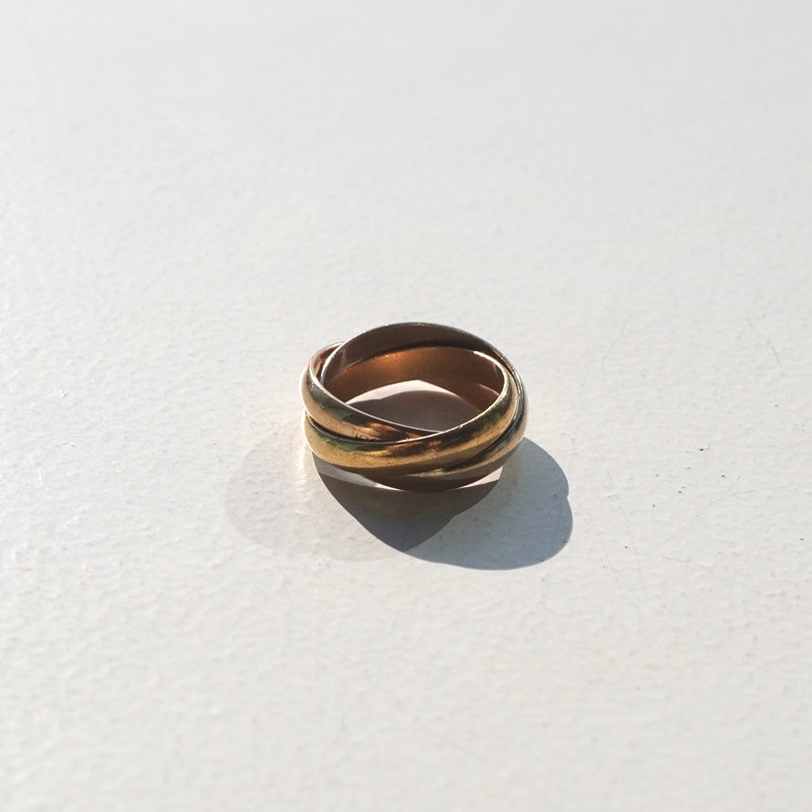 80s Cartier Trinity ring vintage 750