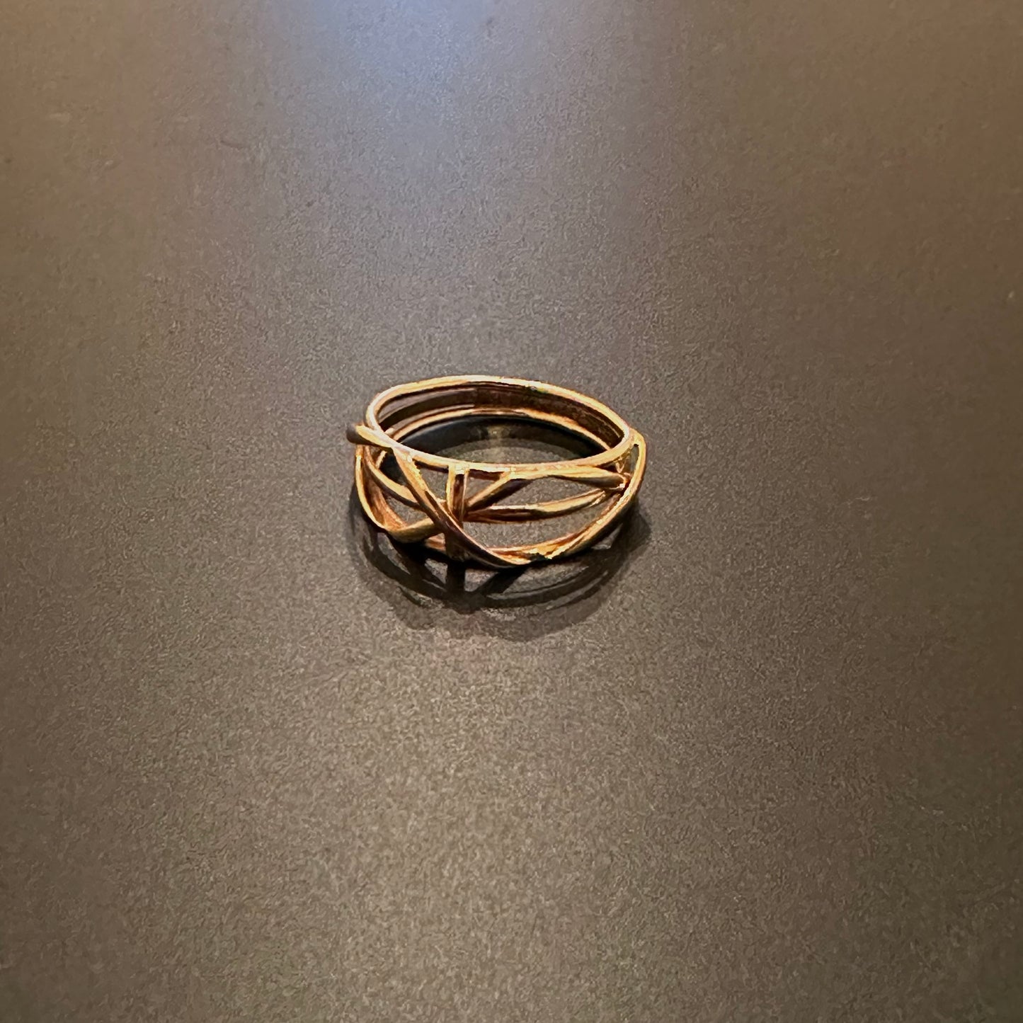 80s Cartier ring vintage 750