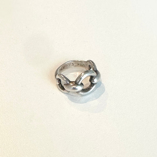 80-90s Hermès Frontail ring vintage 925 57