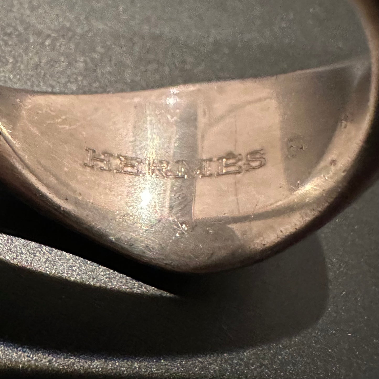 00s Hermès ring vintage 925