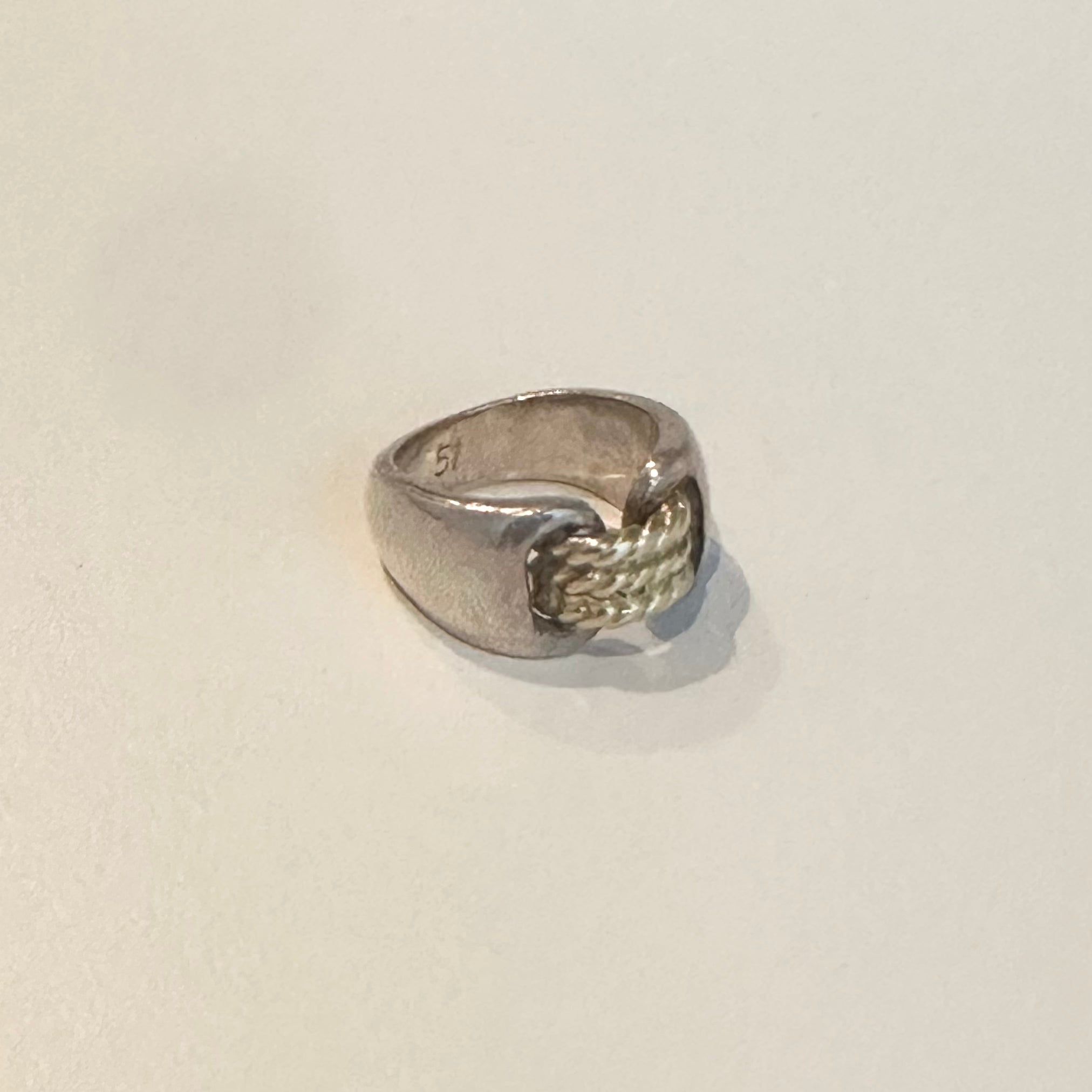 Hermes エルメス ヴィンテージ SUROIT シュロワ シルバー リング 70-80s HERMES Suroit RING vintage エルメス シュロワ リング 指輪 51