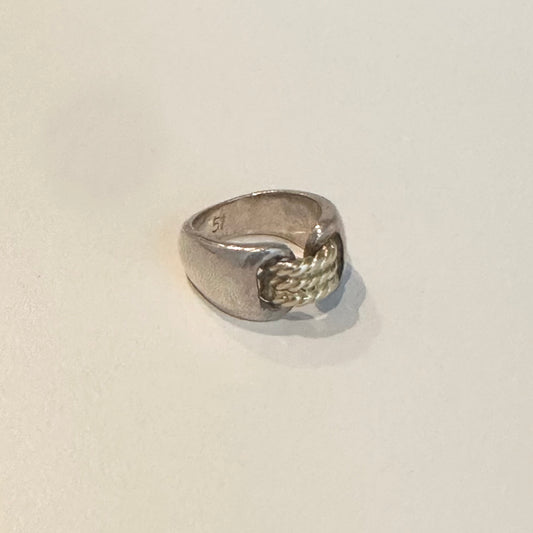 70-80s Hermès Suroit Ring vintage 925 750