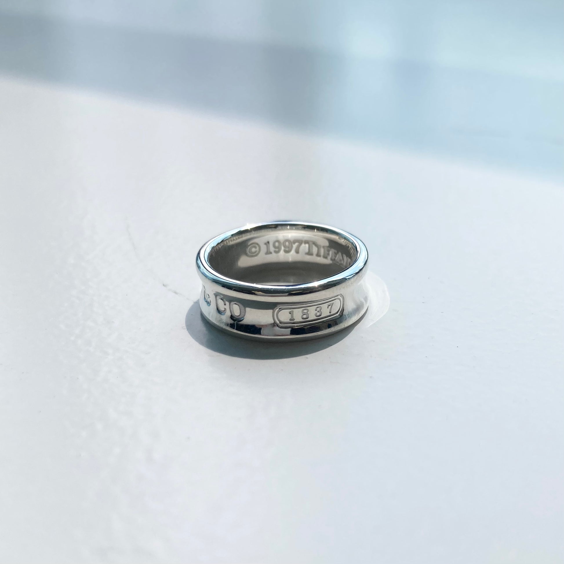 97s TIFFANY&Co. Narrow ring SV925 ティファニー ナロー リング 97年