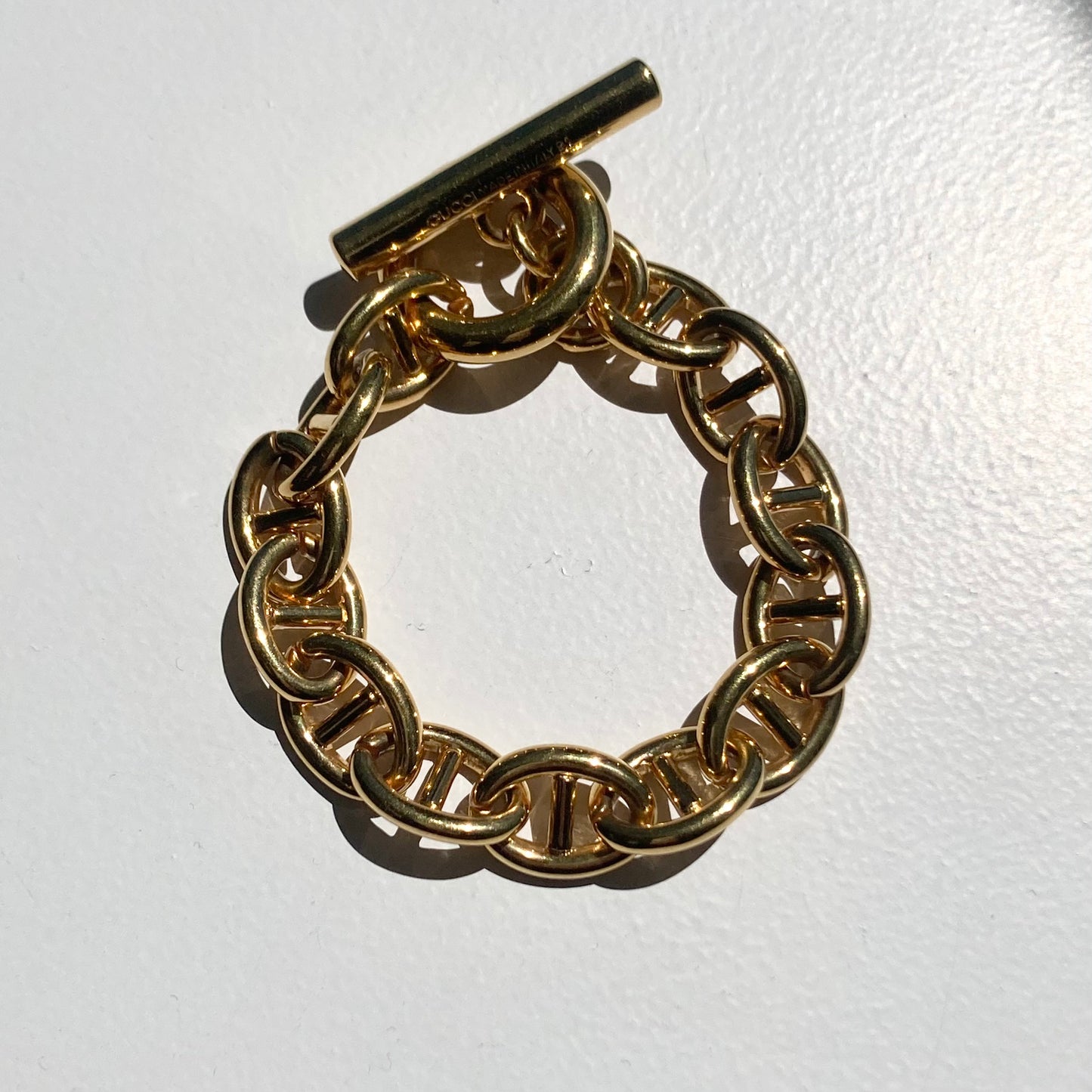 91s GUCCI by TOMFORD Anchor Chain bracelet vintage