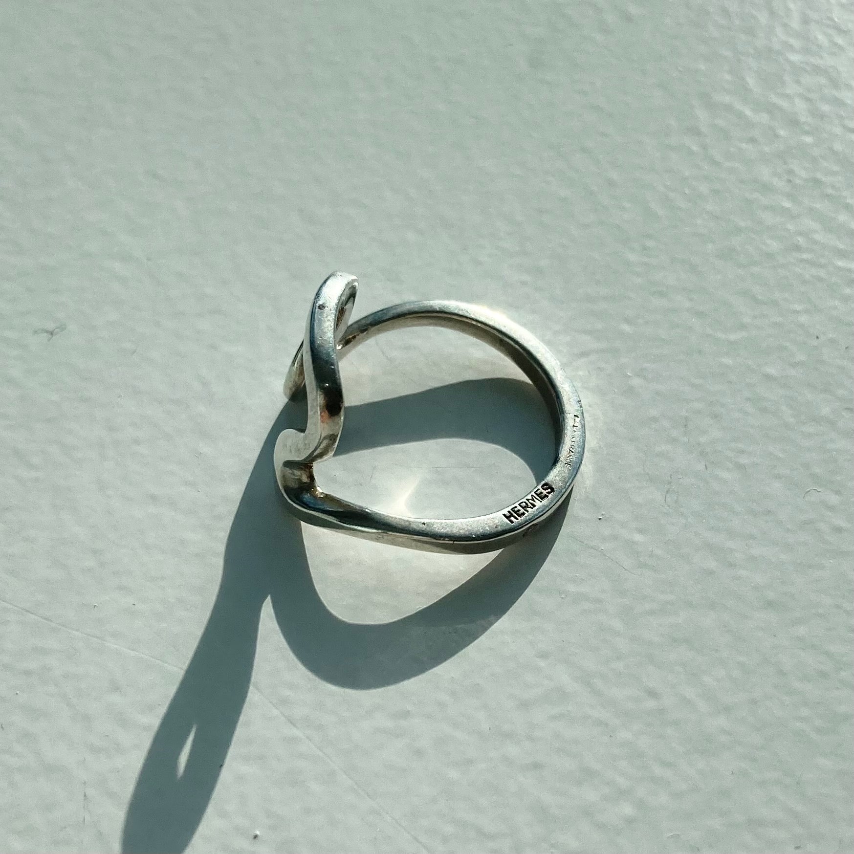 60s Hermes vintage ring SV800 エルメス ヴィンテージ リング 指輪 60