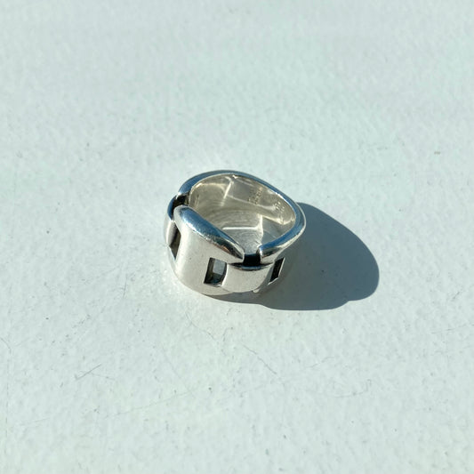 Hermès Cassiopeia Ring SV925 vintage #8-9