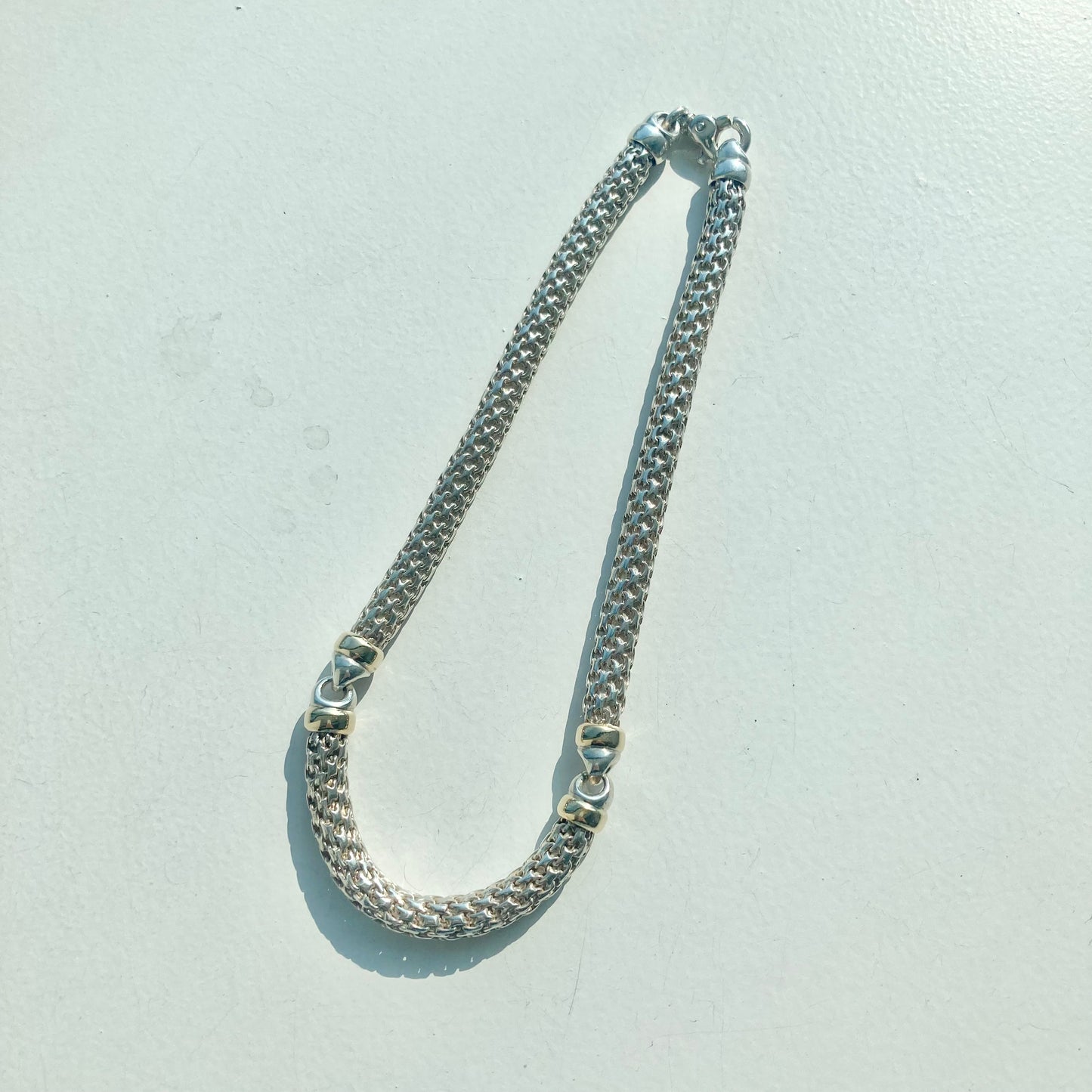 TIFFANY&Co. Chain necklace vintage 925/750