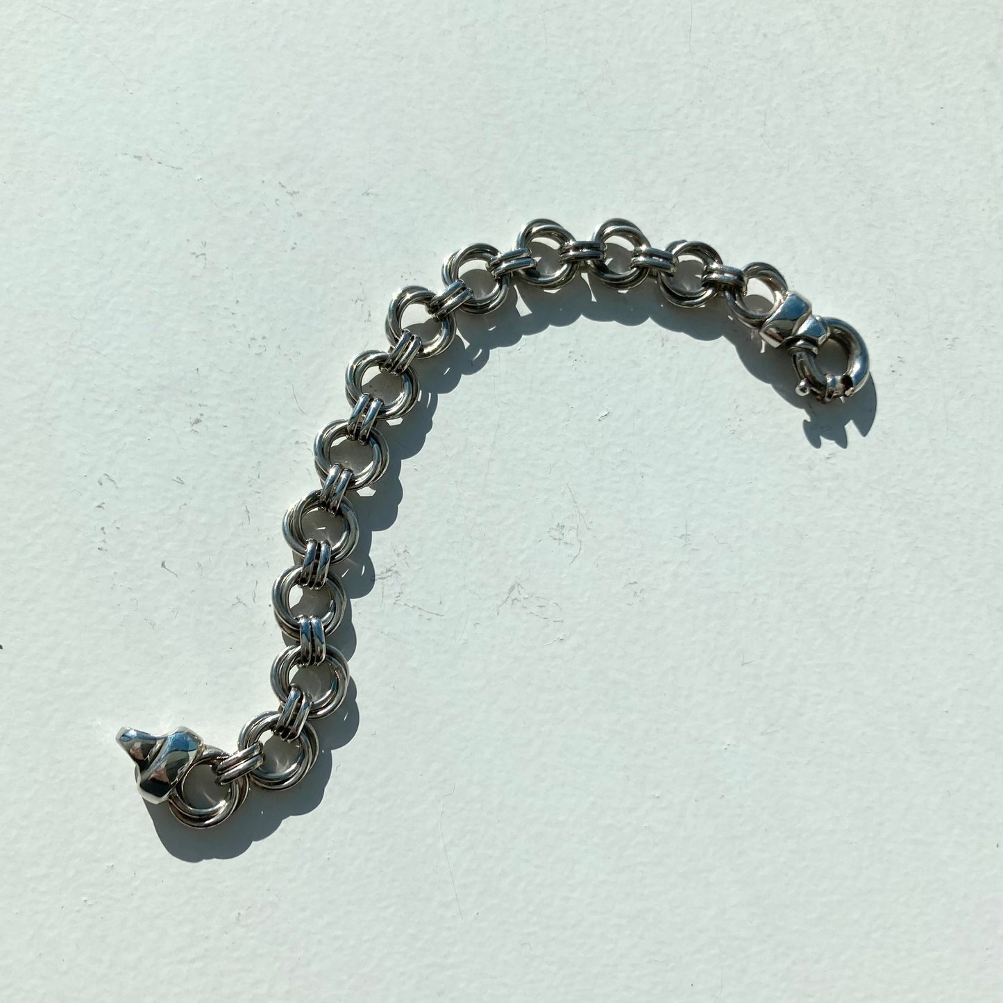 TIFFANY&Co. Double Chain Link Bracelet vintage SV925