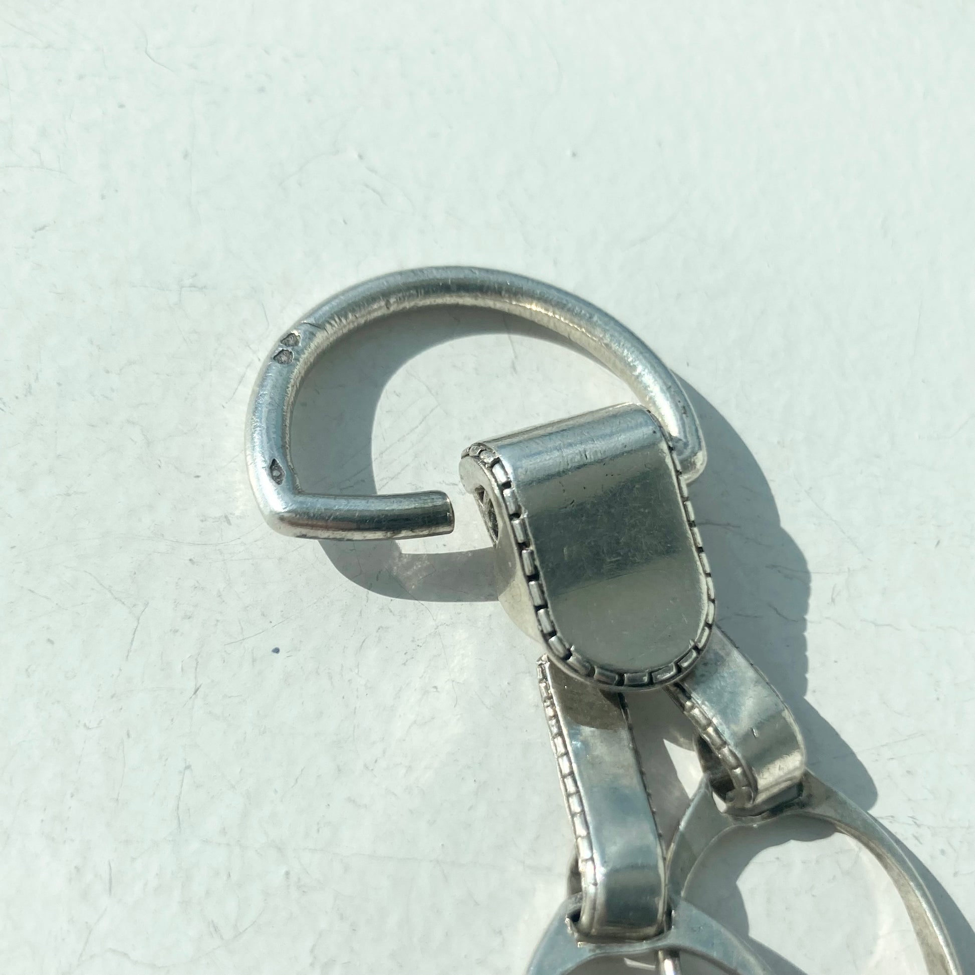60s HERMES Etrier Keyring vintage エルメス エトリエ キーリング -60 60s HERMES Etrier Keyring vintage エルメス エトリエ キーリング -60