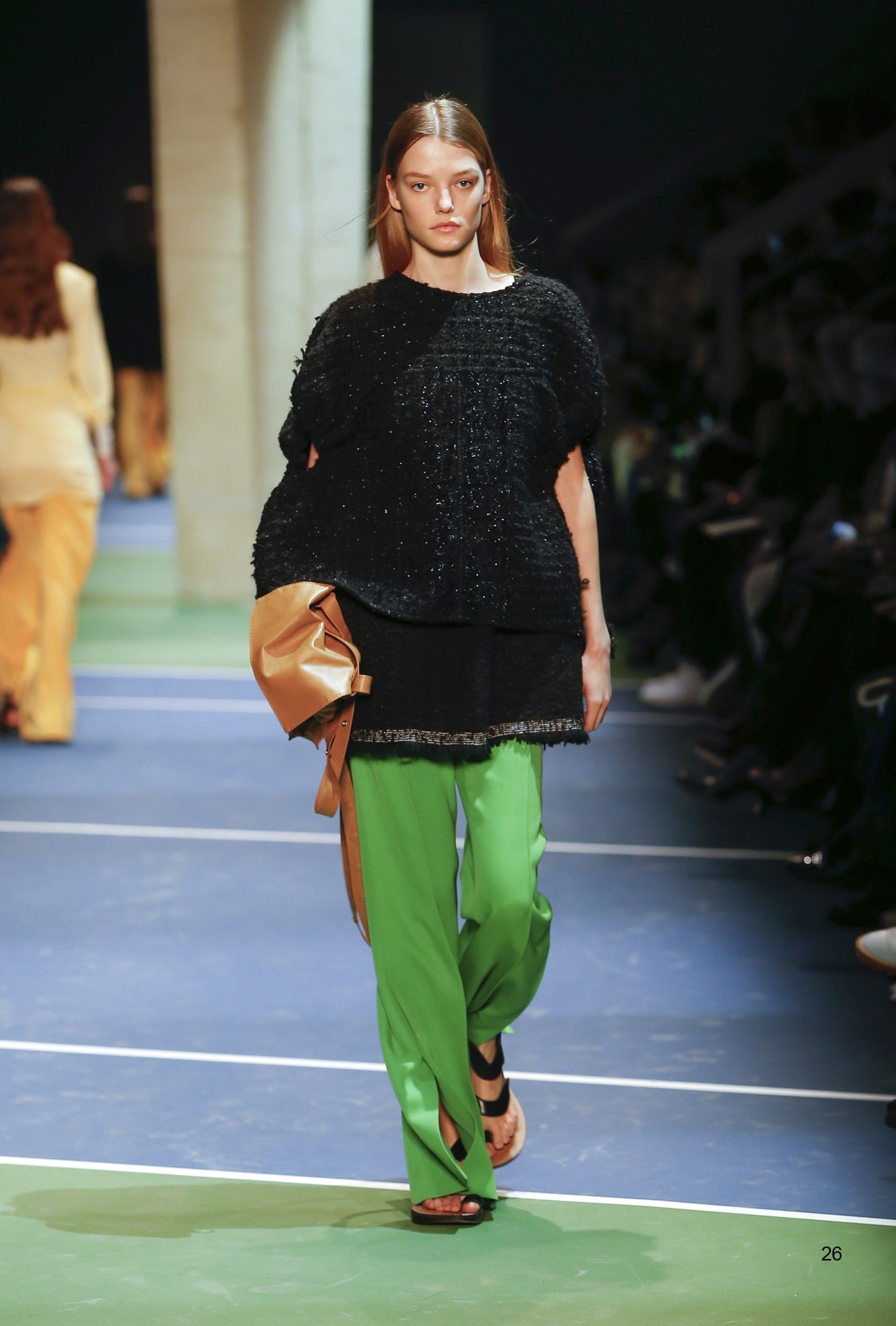 Fall2016 Celine by Phoebe Philo Cocoon embellished sequins tops
