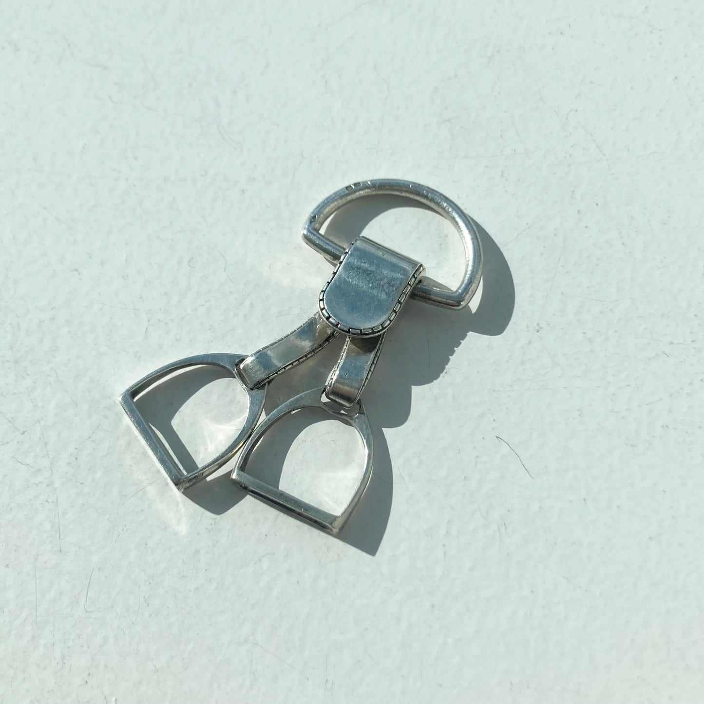60s HERMES Etrier Keyring vintage エルメス エトリエ キーリング -60 60s HERMES Etrier Keyring vintage エルメス エトリエ キーリング -60
