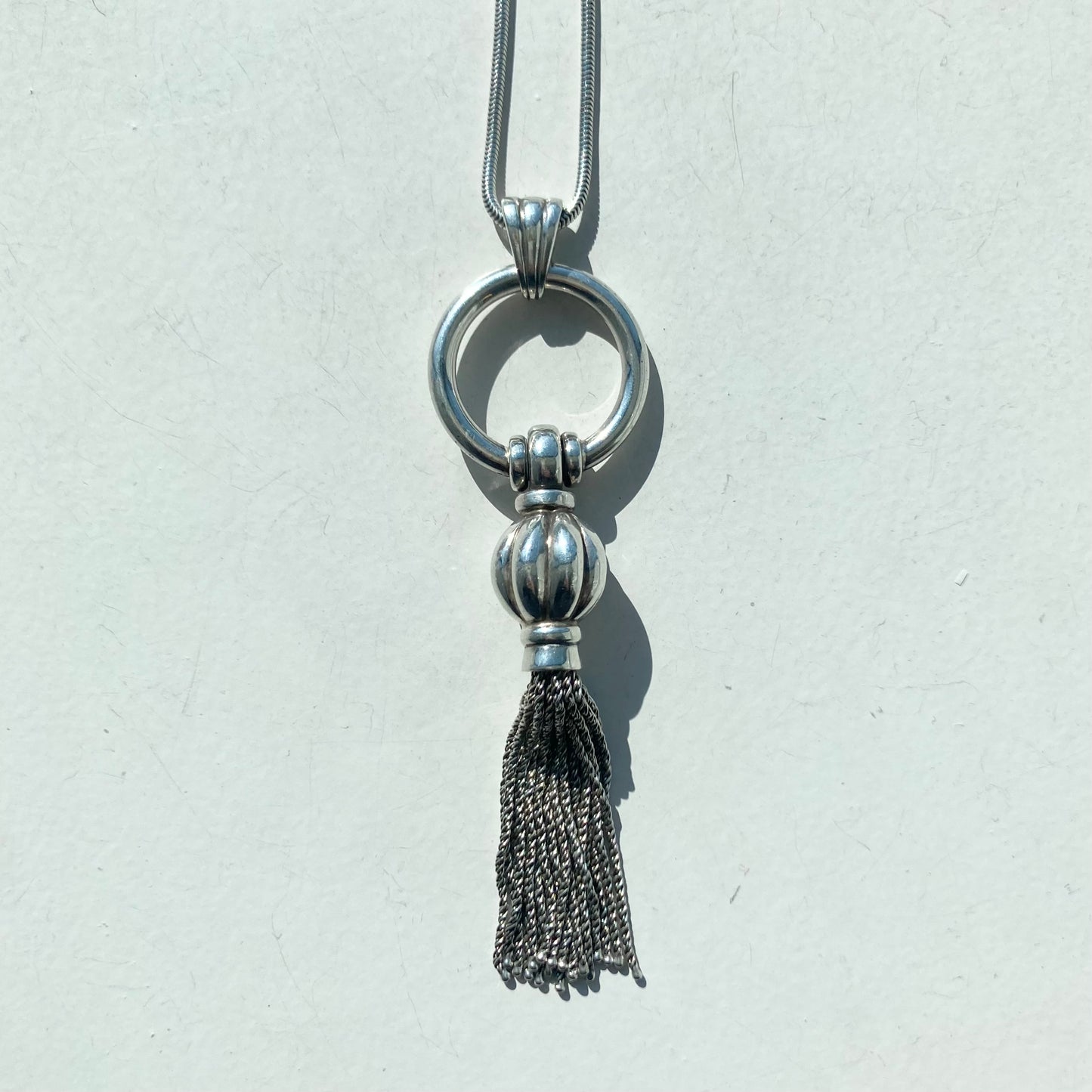 90s TIFFANY&Co. Tassel necklace vintage SV925