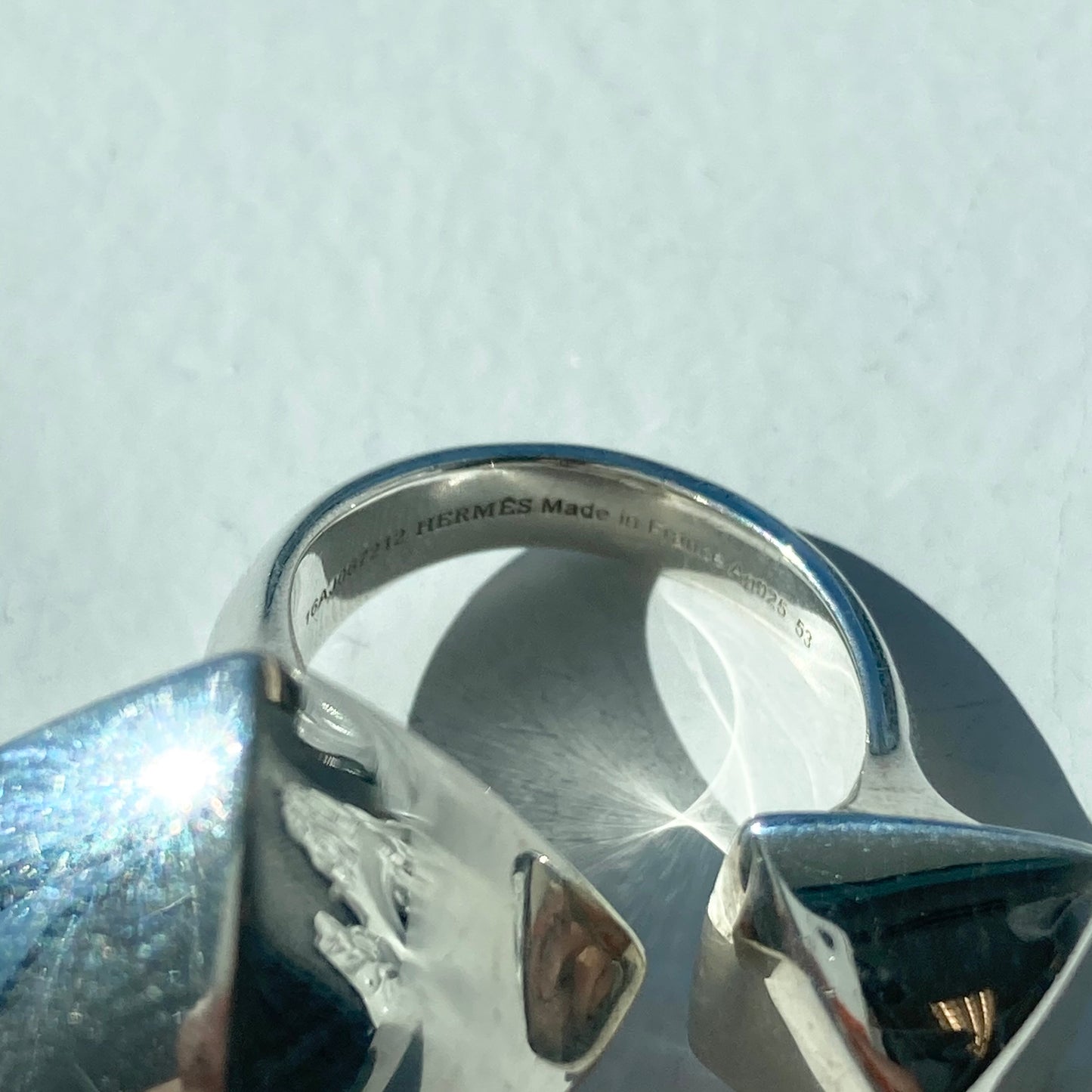 Hermès Collier de Chien rock Ring vintage SV925