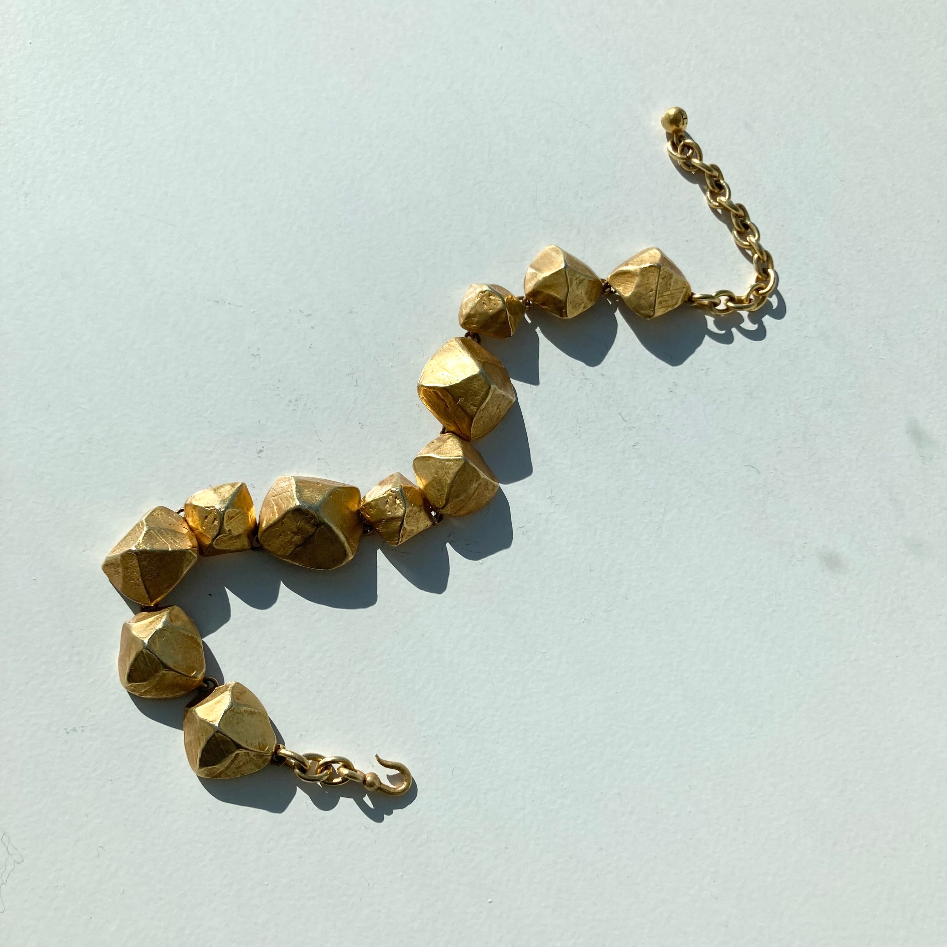 70s Hermes Nugget necklace vintage エルメス ナゲット ネックレス ...