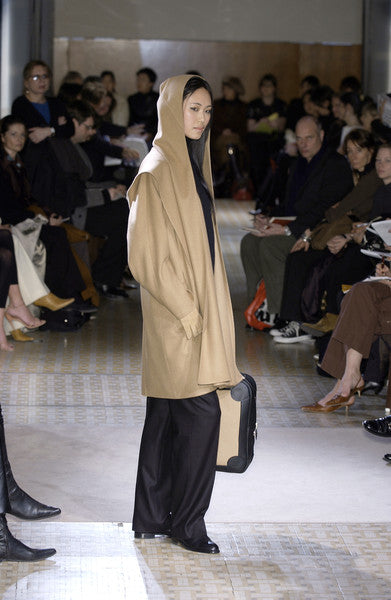 Fall2003 Hermès by Martin Margiela Cachmere layered coat