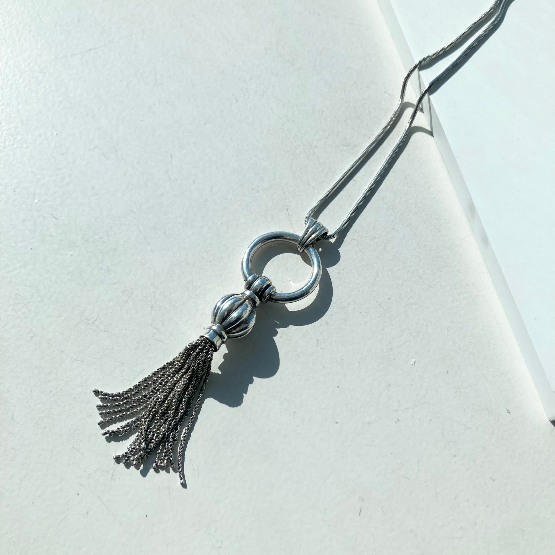 90s TIFFANY&Co. Tassel necklace vintage ティファニー タッセル