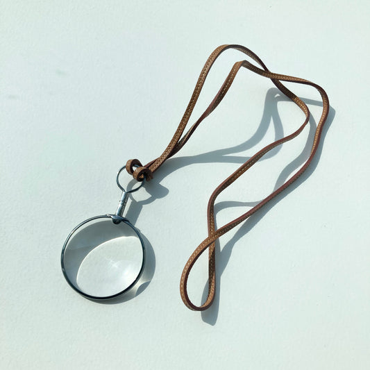 90s Hermes Loupe necklace vintage