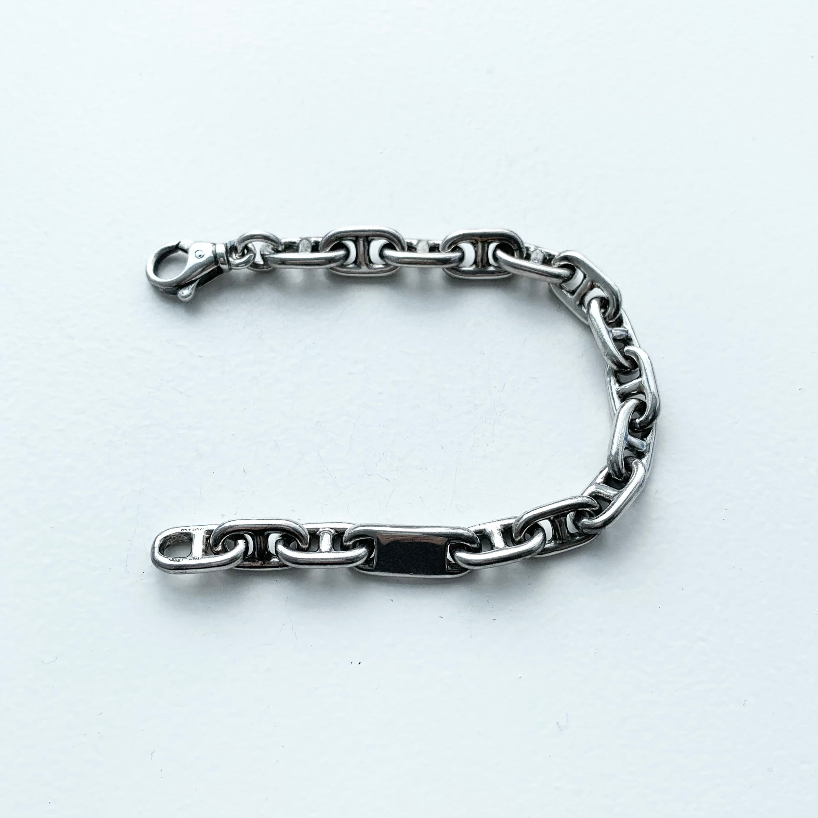 Vintage Anchor Chain SV925 Bracelet - ブレスレット