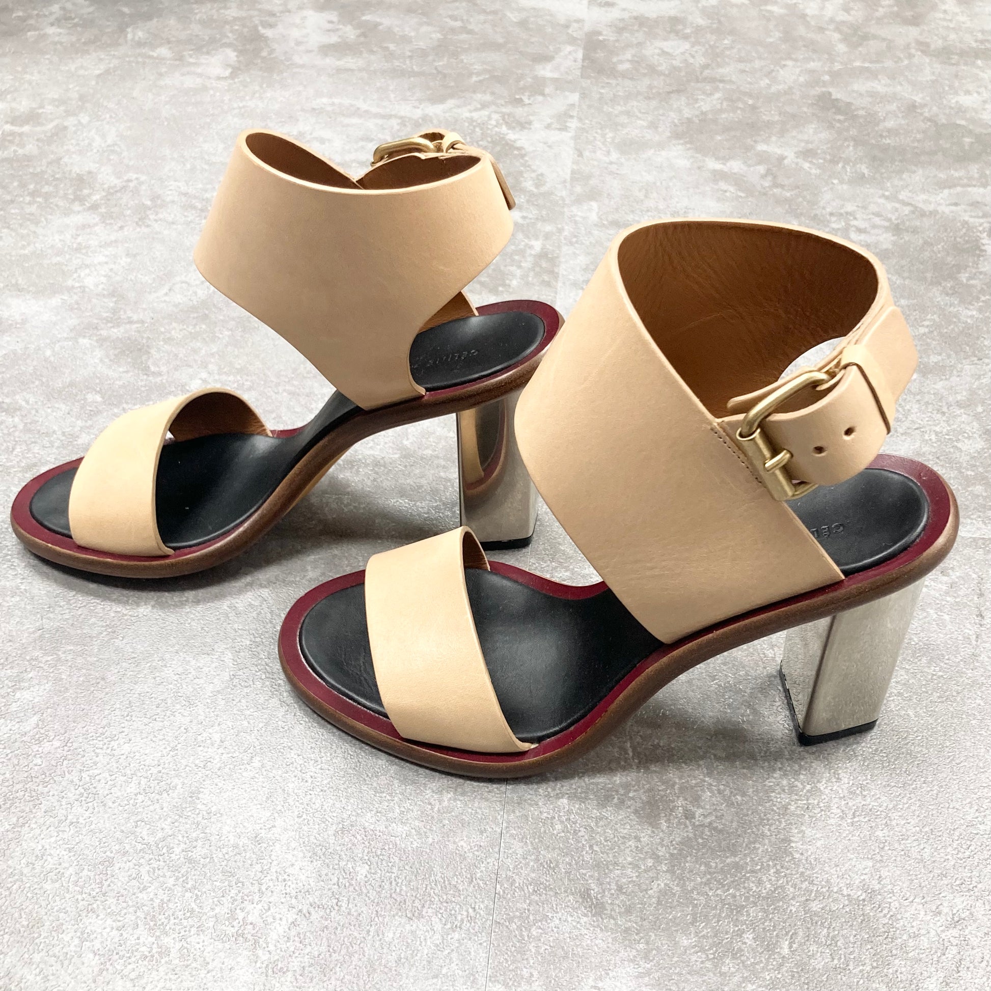 Celine by Phoebe Philo Sandals セリーヌ バンバン サンダル レザー