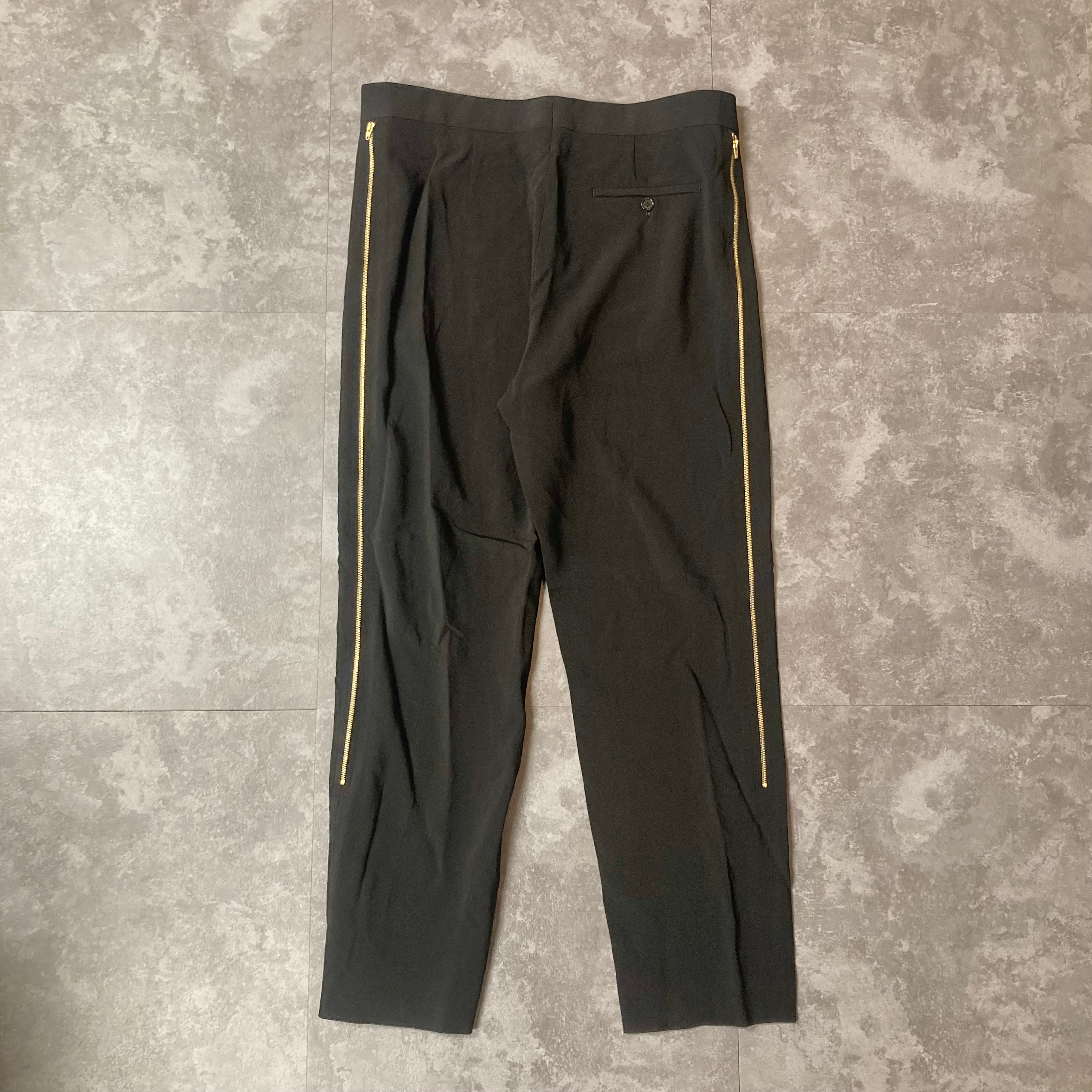 Celine side zip pants BK セリーヌ フィービー期 サイドジッパー