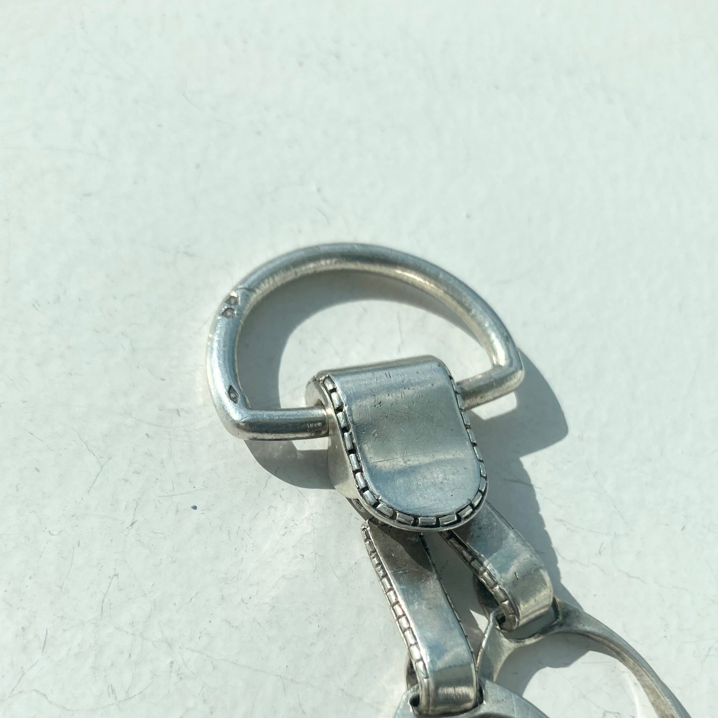 60s HERMES Etrier Keyring vintage エルメス エトリエ 60s HERMES Etrier Keyring vintage エルメス エトリエ